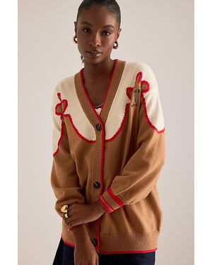 Never Fully Dressed Cowgirl Martha Cardigan - Brown