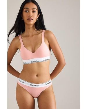 Calvin Klein Icon Modal Thong - Brown