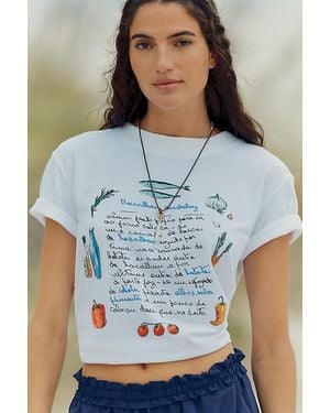 Celandine Avo Christina T-Shirt - Blue