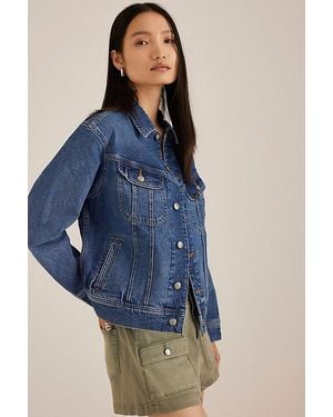 Lee Jeans Loose Rider Denim Jacket - Blue
