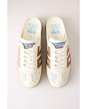 Back 70 Easter Backless Mule Trainers - Natural
