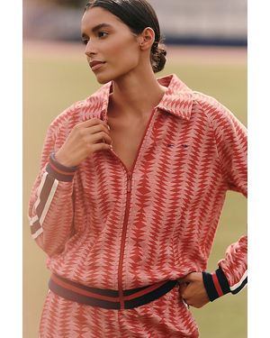 The Upside X Anthropologie Joie Pari Zip Jacket - Red