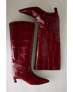 By Anthropologie Tall Pointed-Toe Boots - Black
