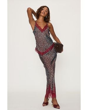 Never Fully Dressed Deer Aurelia Cami Top - Red