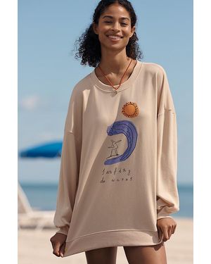 Celandine X Holly Francesca Sweatshirt - Blue
