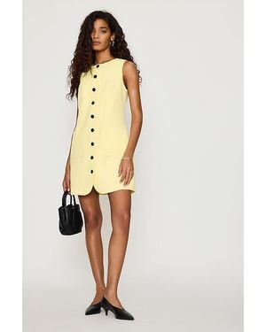 ALIGNE Leah Linen-Blend Sleeveless Mini Dress - Natural