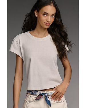 Pilcro Soft Wash Billie T-Shirt By - Grey