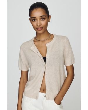 By Anthropologie The Juliet Cashmere Cardigan - Natural