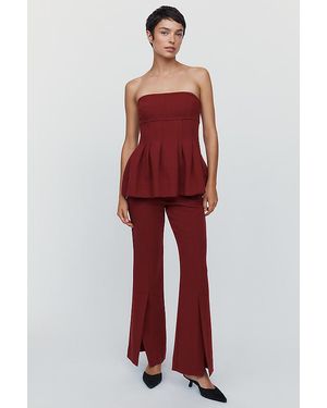 By Anthropologie Tailored Split-Hem Trousers