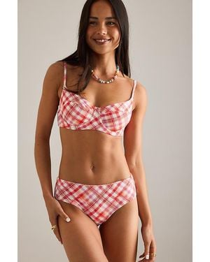 Sea Level Somerset Mid Bikini Bottoms - Red