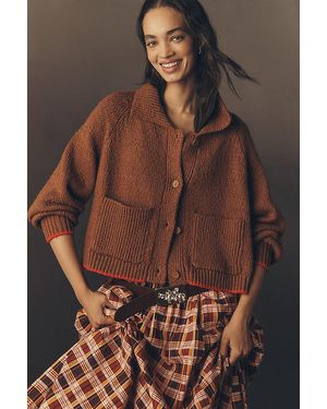 Pilcro The Jesse Dog Icon Cardigan By - Natural