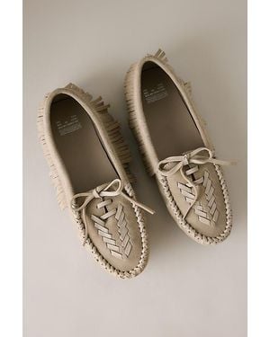Bronx Savanna Suede Moccasins - Brown