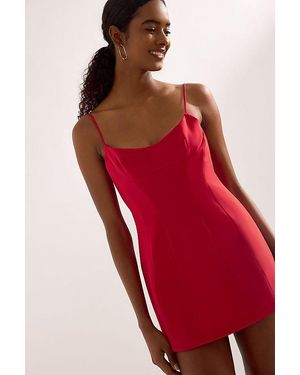 Bardot Branca Hourglass Mini Dress - Red