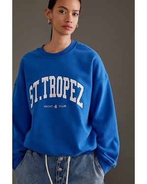 4th & Reckless St. Tropez Sweatshirt - Blue