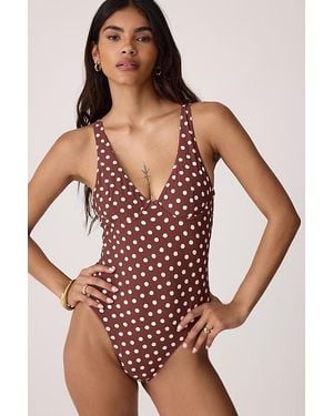 Rhythm Dottie Underwire One-Piece Swimsuit - Red