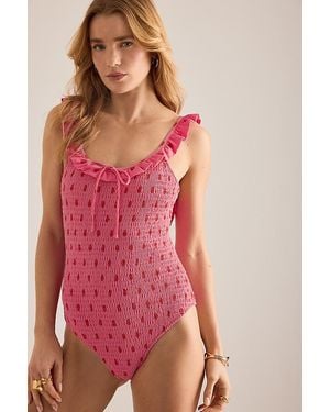 Damson Madder Cheyenne Swimsuit - Red