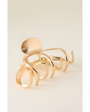 Anthropologie Metal Hair Claw Clip - Natural