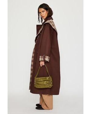 Damson Madder Jerry Reversible Trench Coat - Brown