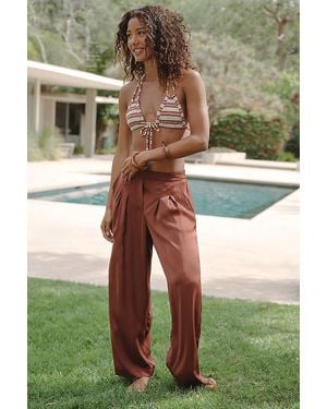 Celandine Slim Trousers - Green