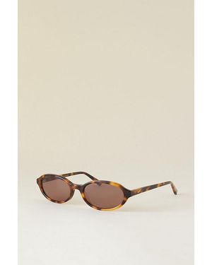 Messyweekend Milo Rectangle Sunglasses - Natural