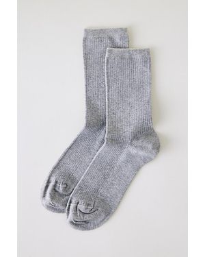 COLORFUL STANDARD Organic Cotton Crew Socks - Red