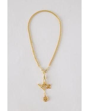 Tilly Sveaas Moi + Toi Clipt Cluster Necklace - White