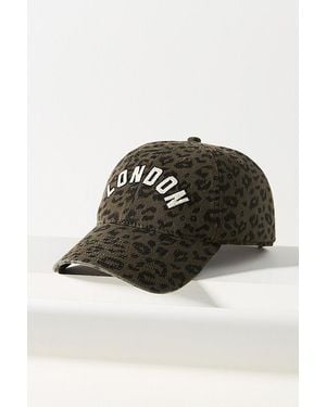 American Needle Leopard City Baseball Cap - Black