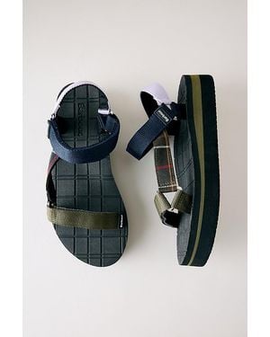 Barbour Mila Platform Sandals - Black