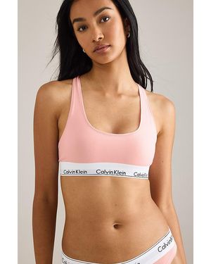 Calvin Klein Unlined Bralette - Pink
