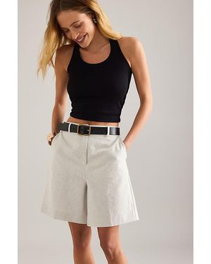 SELECTED Venja Wide-Leg Shorts - Black