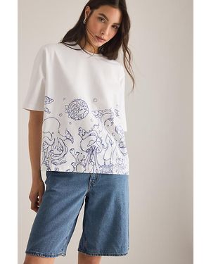 Helmstedt Noor Graphic T-Shirt - Blue
