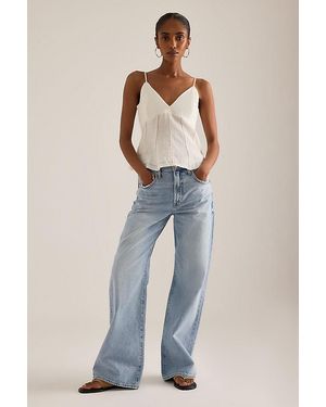 Pistola Larsen Relaxed Flare Jeans - Blue
