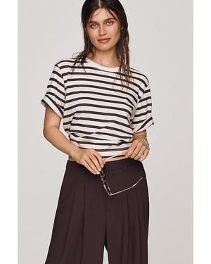 Maeve The Corey Short-Sleeve Boxy T-Shirt By - Multicolour