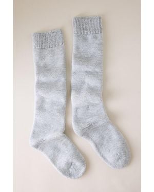 Barbour Welly Knee-High Socks - Grey