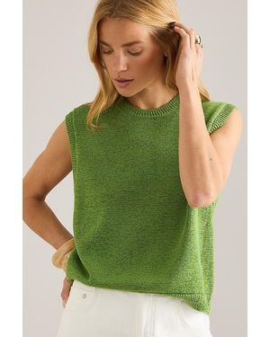 SELECTED Alma Jumper Vest - Green