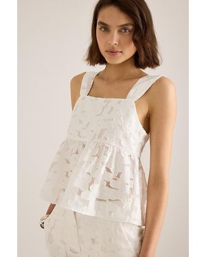 Second Female Agatha Babydoll Top - Natural