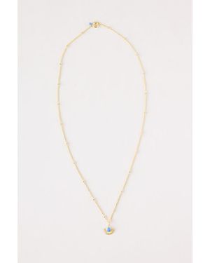 Enamel Copenhagen Soleil Necklace - White