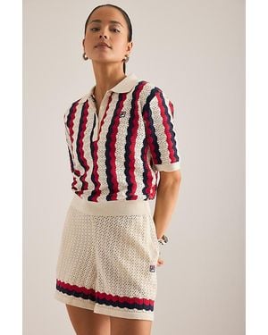 Fila Fino Knit Shorts - Multicolour