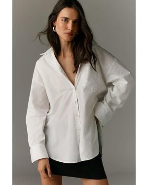 Maeve The Bennet Buttondown Shirt By - Black