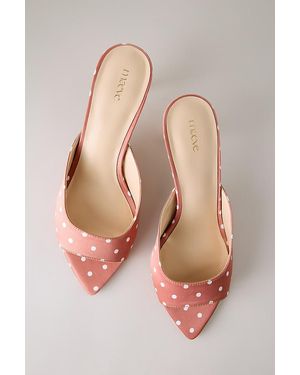 Maeve Point Toe Mule Heels - Multicolour