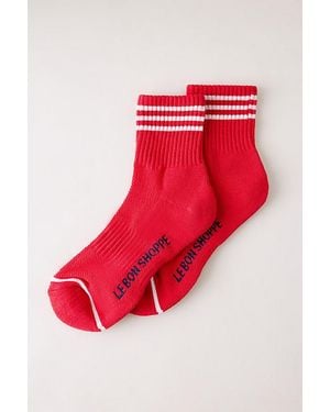 LE BON SHOPPE Girlfriend Socks - Red