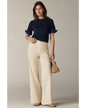 Maeve The Colette Full-Length Wide-Leg Trousers By - Multicolour