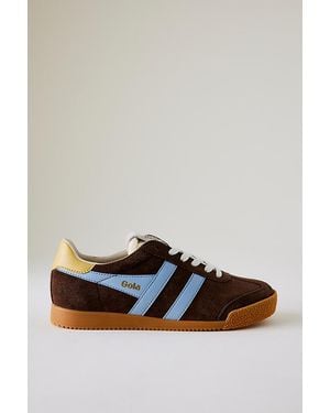 Gola X Anthropologie Suede Elan Trainers - Grey