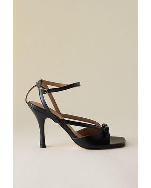 Flattered Margo Leather Heels - Natural