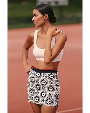 The Upside X Anthropologie Pardo Mini Skirt - Black