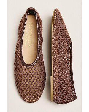 Matisse Marta Mesh Ballet Flats - Brown