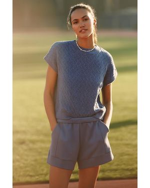 Varley Atrium High-Rise Shorts - Blue