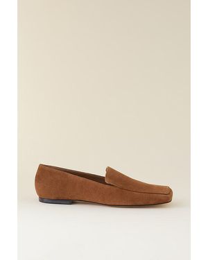 Flattered Ellis Suede Loafers - Natural