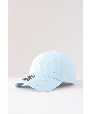 '47 Daisy Embroidered Yankees Baseball Cap - Blue