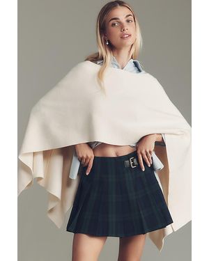 Mare Mare Knit Poncho - Blue